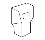 11546877 - Body: Upper Molding Retainer for GM Image