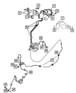 68563816AA - Brakes: Anti-lock Brake System Hydraulic Control Unit for Mopar Image