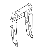 LR091638 - Body: Console Base Bracket for Land Rover: Range Rover Velar Image