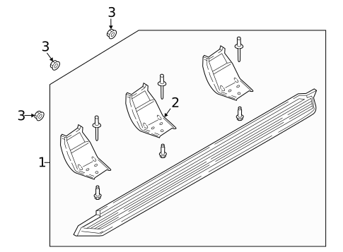 Running Board for 2023 Ford Expedition #2