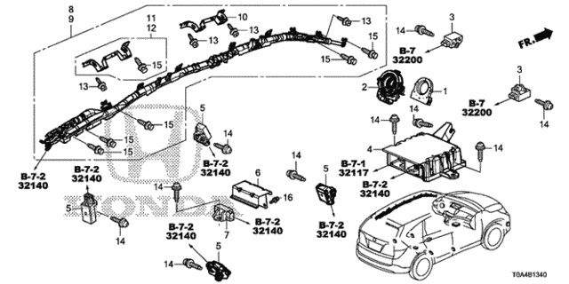 SRS Unit for 2016 Honda CR-V #0