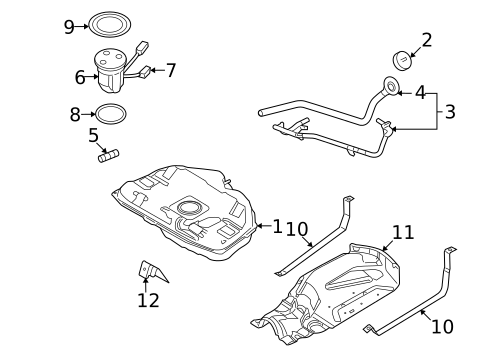 Hardware, Fasteners & Fittings for 2006 Ford Fusion #0