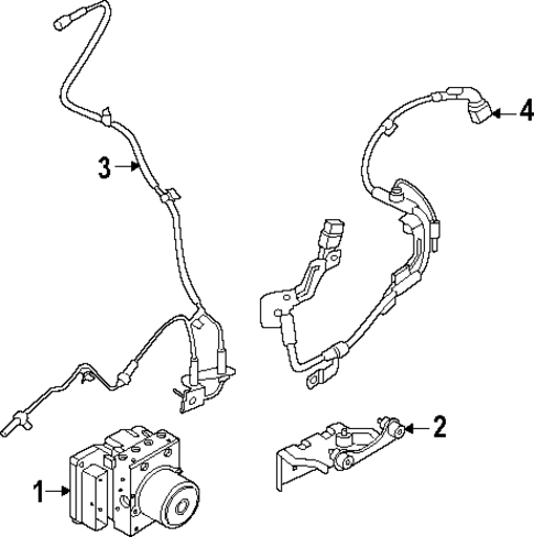 ABS Components for 2025 Hyundai Santa Fe #0