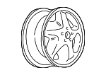 12365474 - Suspension: Wheel, Alloy for Pontiac: Sunfire Image