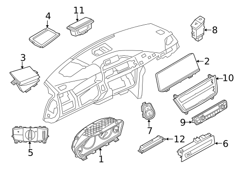 Instruments & Gauges for 2015 BMW 428i #0