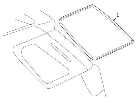 Glass & Hardware for 2015 GMC Terrain #0