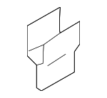 80A867947 - Body: Defroster Grille Clamp for Audi: A6 allroad, A6 Quattro, A7 Sportback, e-tron Quattro, e-tron S, e-tron S Sportback, e-tron Sportback, Q3, Q4 e-tron, Q4 e-tron Sportback, Q6 e-tron, Q8 e-tron, Q8 e-tron Sportback, RS6 Avant, RS7 Sportback, S6, S7 Sportback, SQ6 e-tron, SQ8 e-tron, SQ8 e-tron Sportback Image