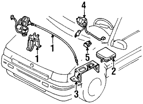 Cruise Control System for 1994 Mercury Villager #0