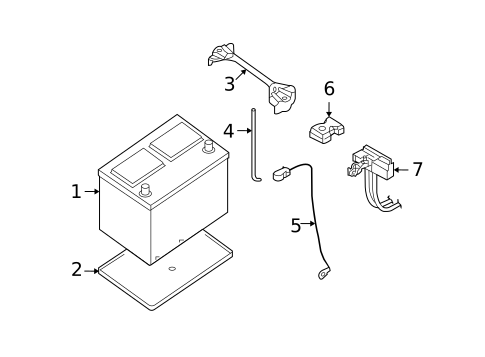 Battery for 2009 Suzuki Equator #0