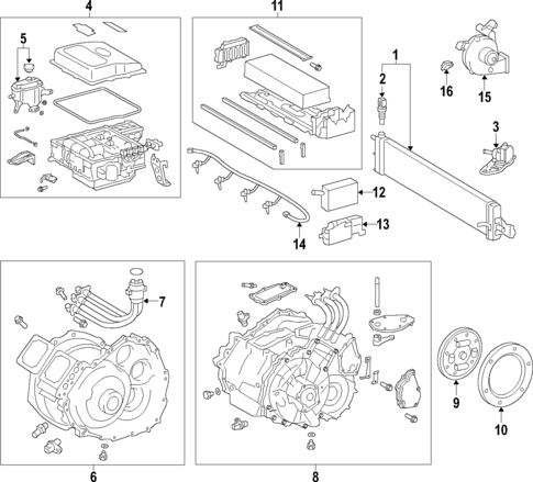 Cooling System for 2005 Toyota Prius #0