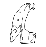 4721908AC - Engine: Front Mount Bracket for Mopar Image