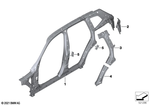 41008737900 - : Reinforcement C-Pillar Top Right for BMW Image