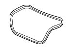 25850238 - Body: Deck Lid Seal for GM Image
