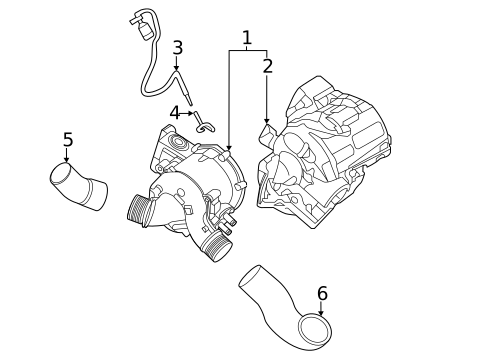 Intercooler for 2025 Audi S7 Sportback #2