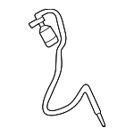 6M131055DT - : 2020-2025 Audi - Vent Hose for Audi: S7 Sportback Image