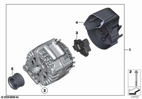 Alternator for 2020 BMW M760iX #0
