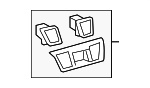 556700E041C0 - Body: Air Outlet for Toyota Image image