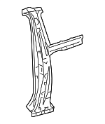6103752903 - Body: Lock Pillar Reinforced for Toyota Image