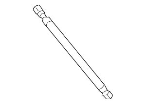 8W6827919 - Body: Trunk Lid Lift Support for Audi Image