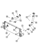52028724AF - Fuel: Charge Air Cooler for Mopar Image