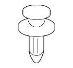 11589291 - Engine: Sound Absorber Retainer for GM Image