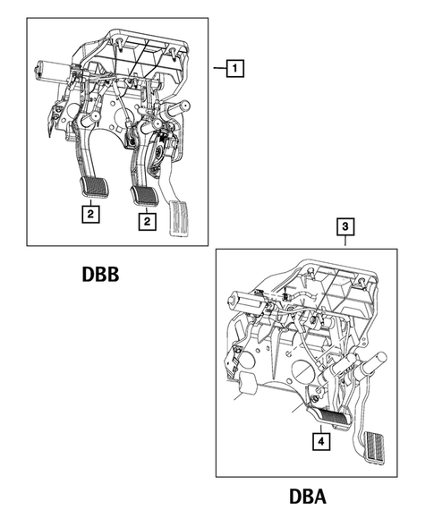 Brake Pedals for 2023 Ram 3500 #2