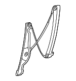 51337140587 - Body: Window Regulator for BMW: 325i, 325xi, 328i, 328i xDrive, 328xi, 330i, 330xi, 335d, 335i, 335i xDrive, 335xi, M3 Image