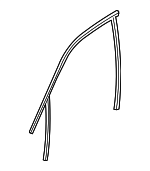 51337060242 - : Guide Channel for BMW: 325i, 325xi, 328i, 328i xDrive, 328xi, 330i, 330xi, 335d, 335i, 335i xDrive, 335xi, M3 Image