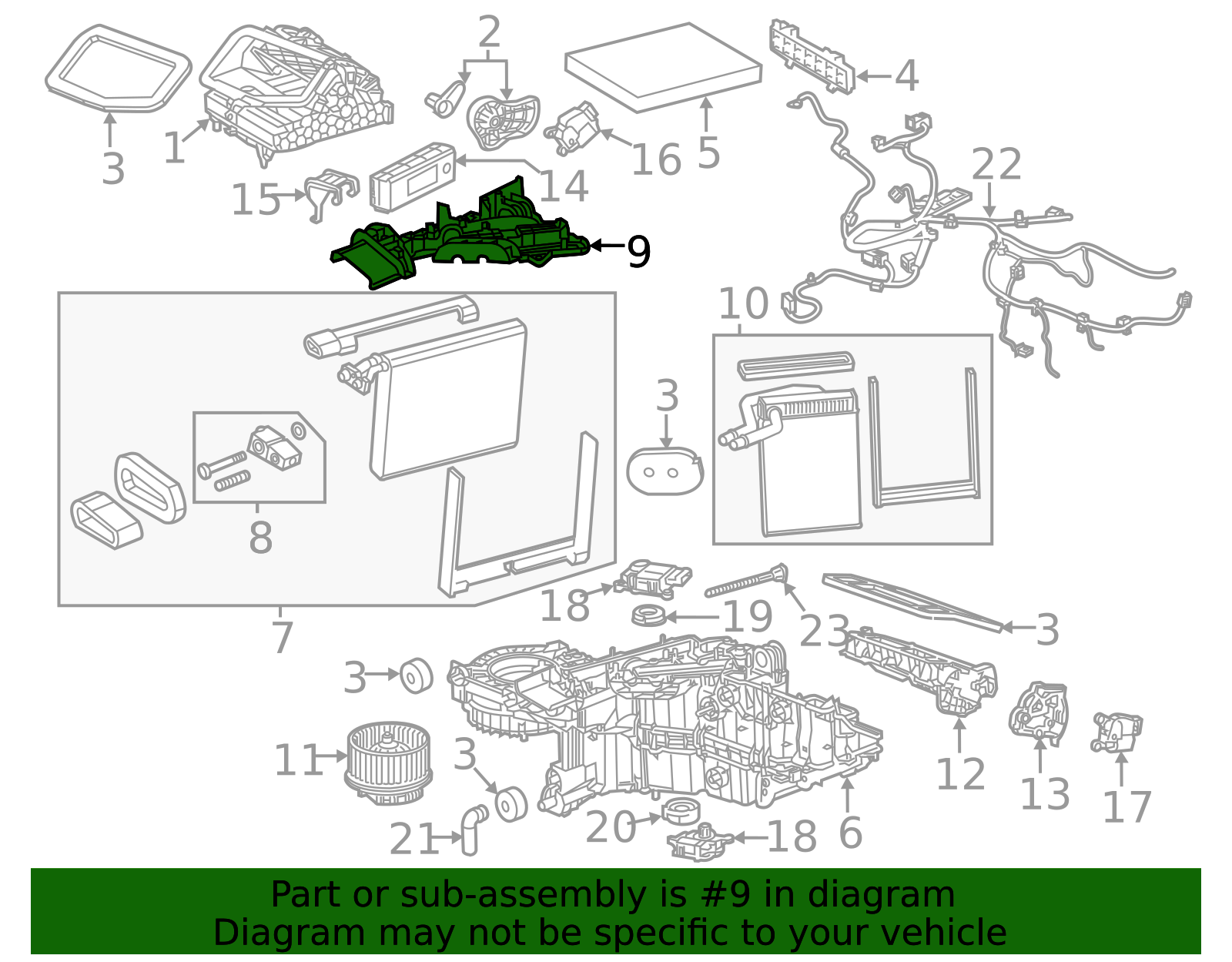 22853983 - High-Quality HVAC Heater Core for 2015-2019 GM | AutoNation ...