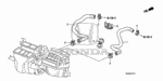 79721TA1A00 - Electrical/Exhaust/Heater/Fuel: HOSE, WATER INLET for Honda Image