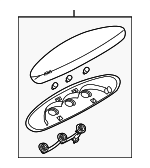 265905Z000 - Electrical: High Mount Lamp for Nissan Image