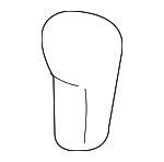 MR655375 - : Knob                    for Mitsubishi Image