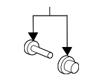 4K0898501 - Body: Seat Frame Hardware Kit for Audi Image
