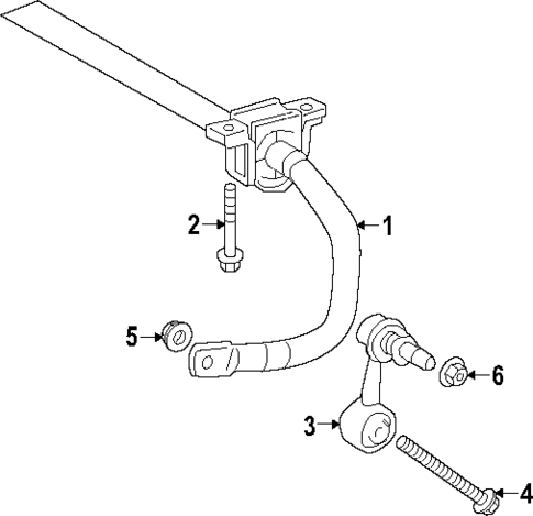 Stabilizer Bar & Components for 2025 Toyota Corolla #5