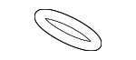 99610733600 - Engine: Filler Cap Seal for Porsche: 911, Boxster Image