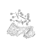 6503992 - Electrical: Hex Head Screw And Washer for Chrysler: Town &amp; Country, Voyager | Dodge: Caravan, Grand Caravan, Viper | Jeep: Gladiator, Grand Cherokee, Wrangler | SRT: Viper Image