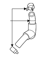 289232M600 - Emission System: Hose Assembly for Kia Image