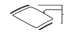 4N4877056C - Body: Sunroof Glass for Audi Image