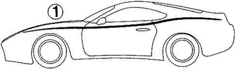 Stripe Tape for 1996 Toyota Supra #0