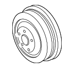 52009595AE - Brakes: Drum for Dodge: Dakota Image