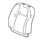 4815TR0Y90ZA - : 2012 Honda Civic - Cover Set L Trim *G69L* (Side Airbag)(Leather) (Pale Moss Gray) for Honda: Civic Image