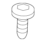 6101331 - Body: Seat Belt Lap And Shoulder Belt Bolt for Mopar Image