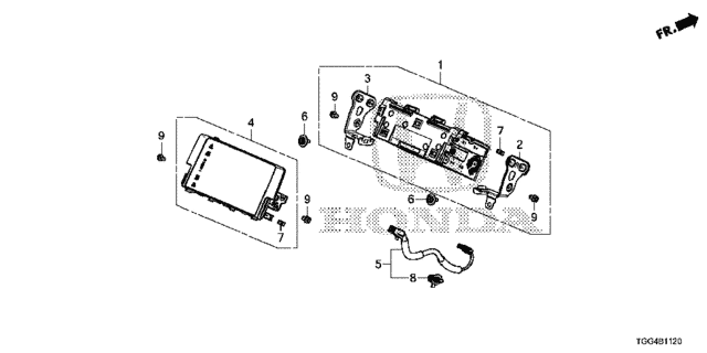 Navigation System for 2019 Honda Civic #0
