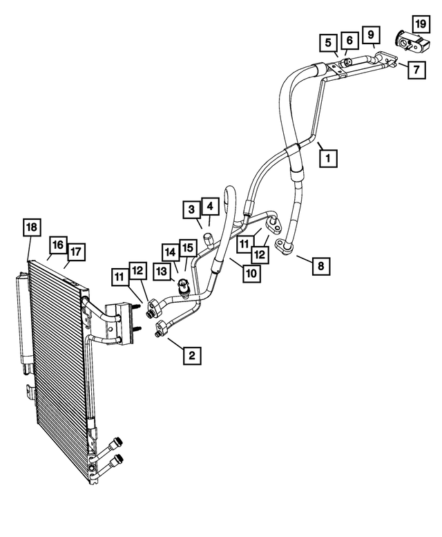 5101913AA - Air Conditioners and Heaters: A/c Charge Valve Cap for Mopar Image