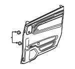 83701THRA01ZD - Body: Door Trim Panel for Honda: Odyssey Image