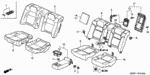 4810SB3000 - Interior/Bumper: C-CLIP SET, TRIM FASTENER (30 PIECES) for Acura Image