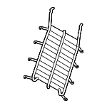 Seat Lumbar Support Cushion Hardware Kit