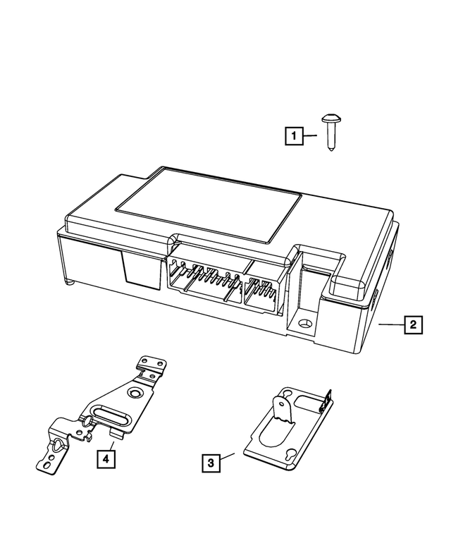 68232226AA - Electrical: Telematics Module for Mopar Image