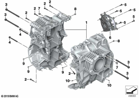 Engine Block for 2021 BMW-Motorrad R 1250 RS #1