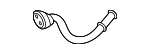 6Q121065C - Cooling System: Return Tube for Volkswagen Image
